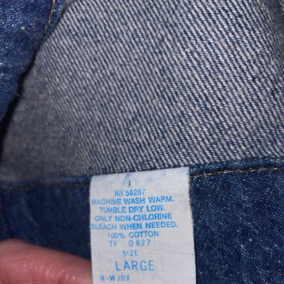 Bristol Blues • Nativity Theme • Large • Blue • Jean • Denim • Jacket - Picture 12 of 12